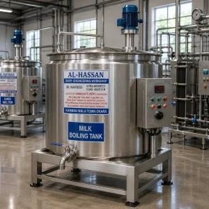 Milk Boiling Tank