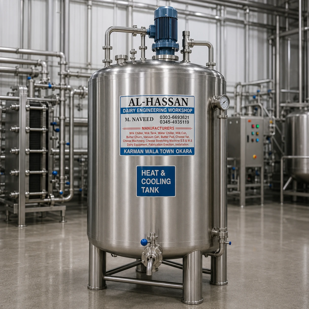 Heat & Cooling Tank